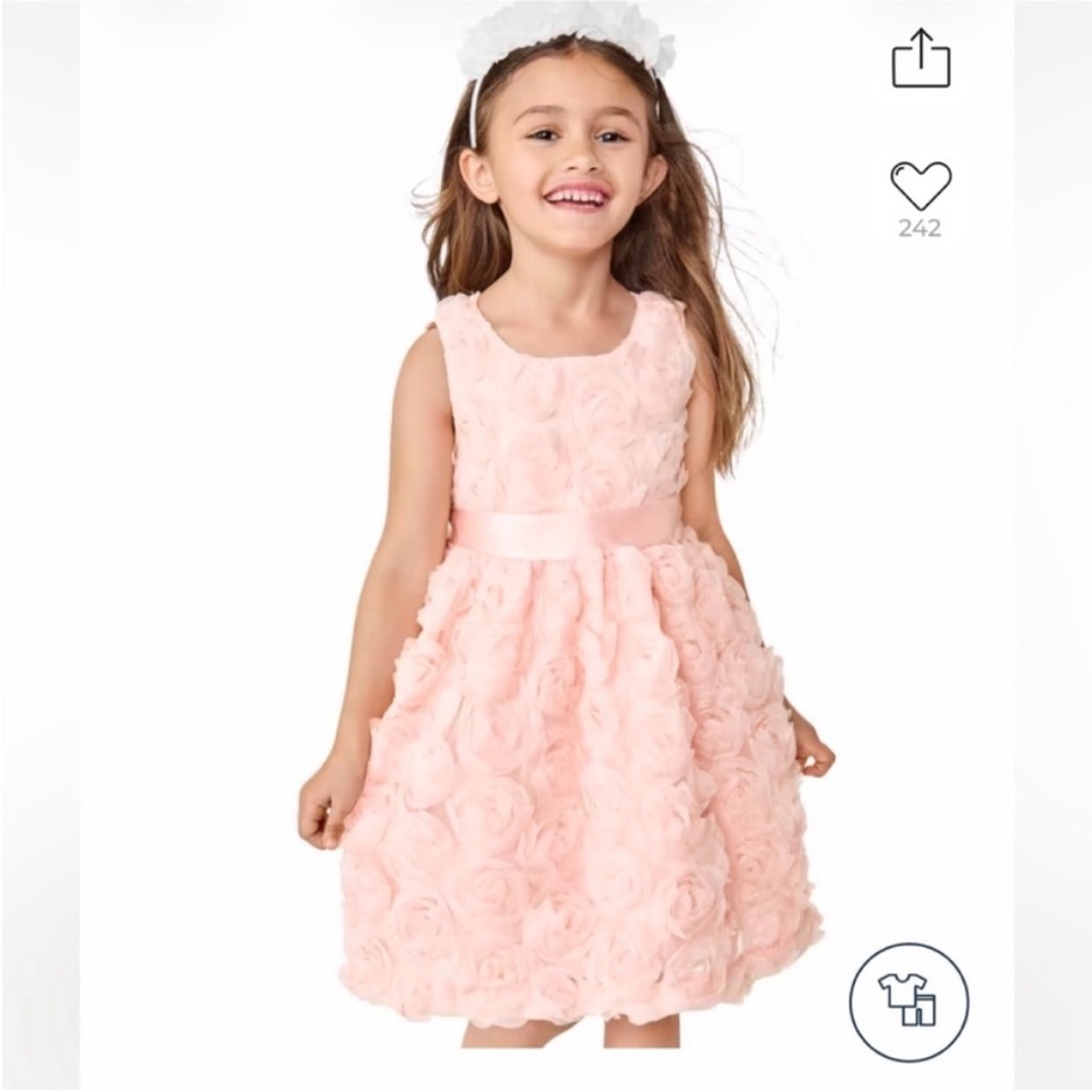 🌸GYMBOREE Rosette Dress. Size 12🌸 - Picture 2 of 12